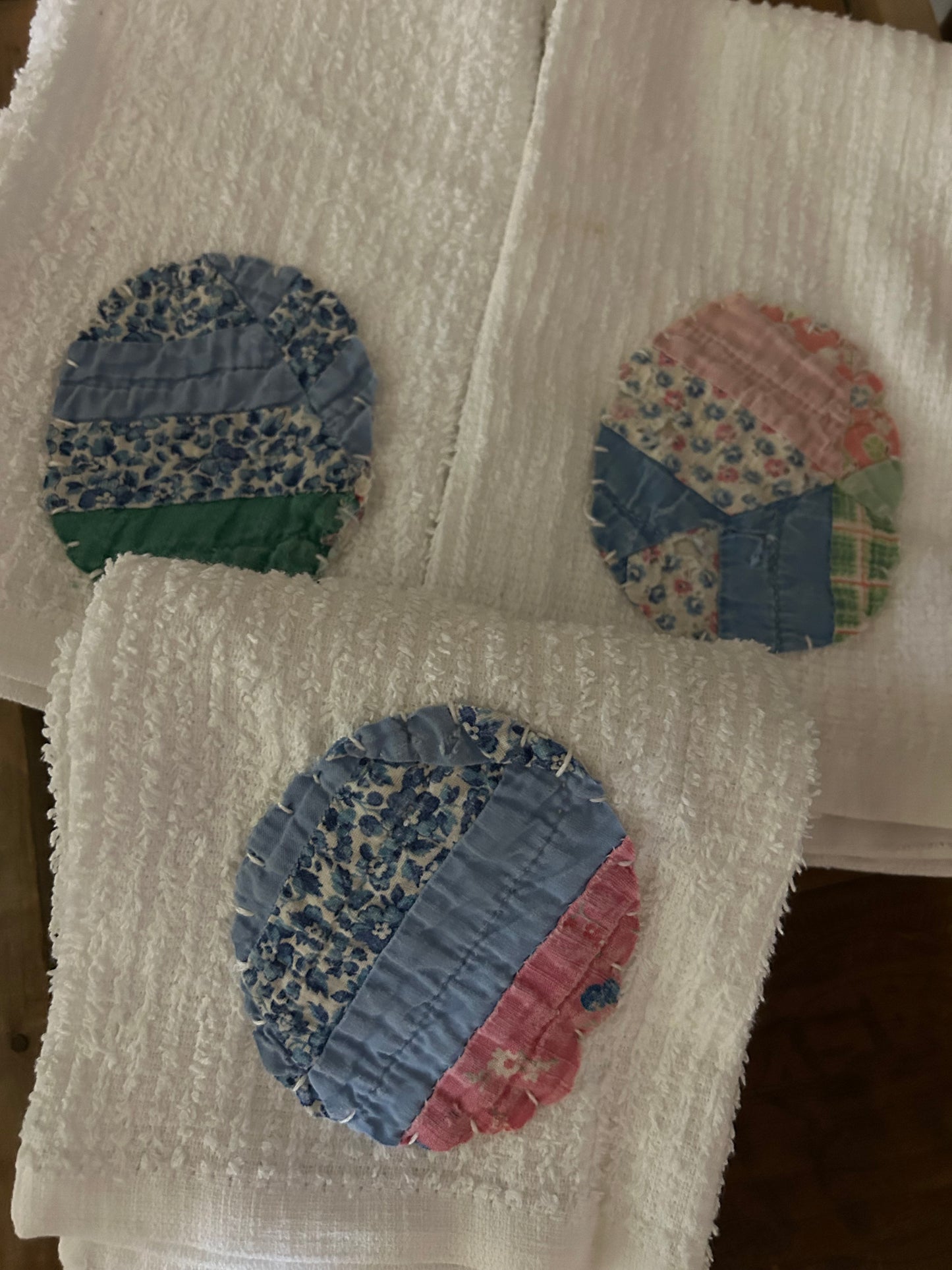 Vintage Quilted Egg Towel