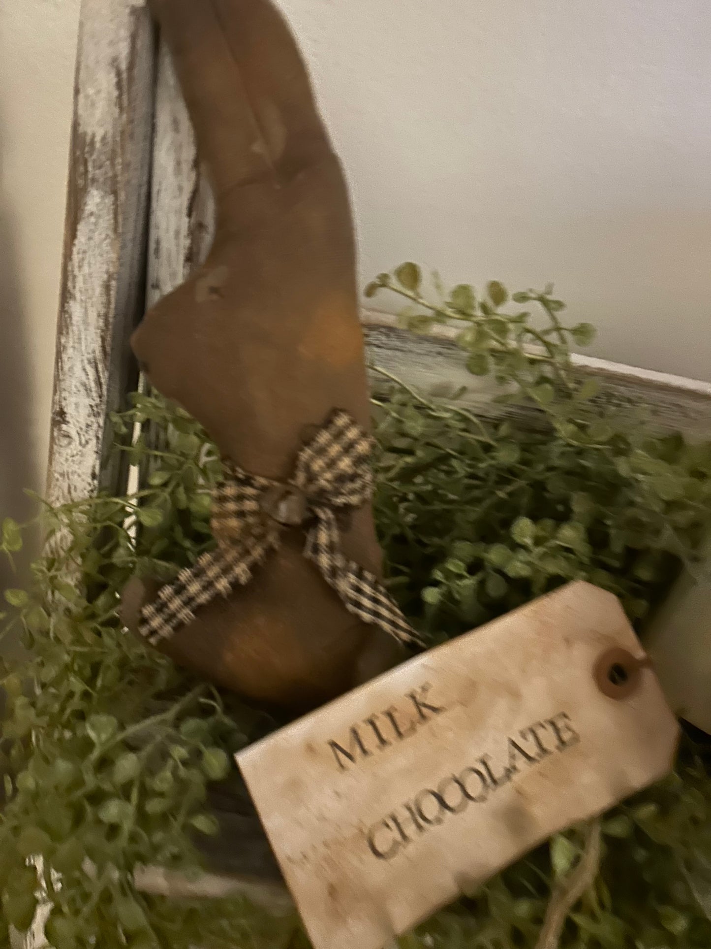Primitive Milk Chocolate Bunny