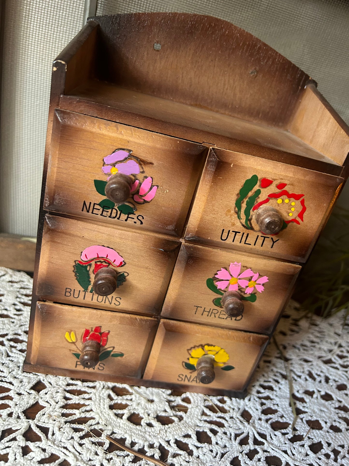 Vintage Sewing Cabinet