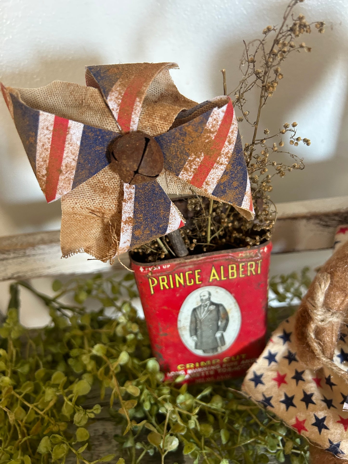 Patriotic Penny Pinwheel Bear