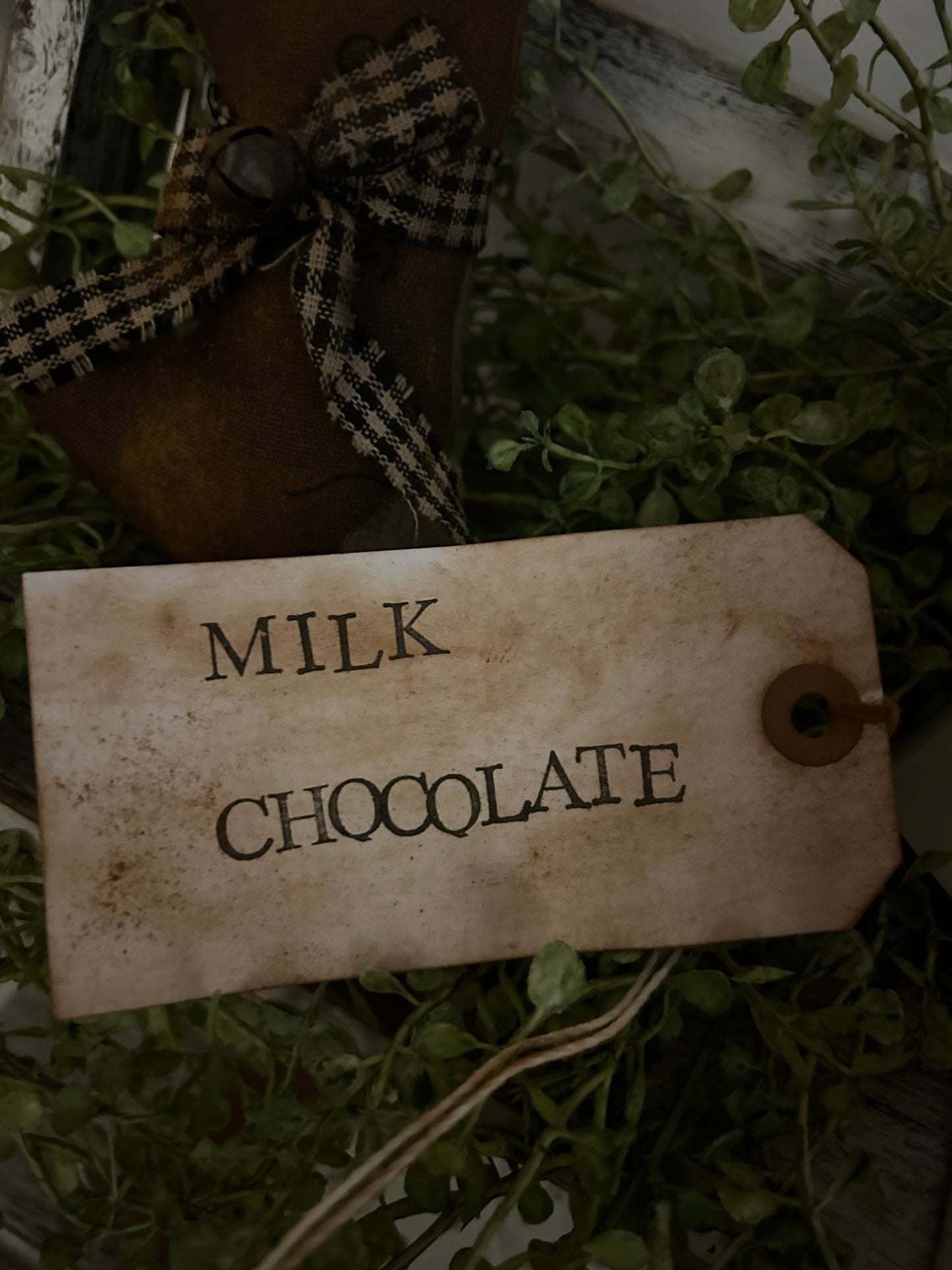 Primitive Milk Chocolate Bunny