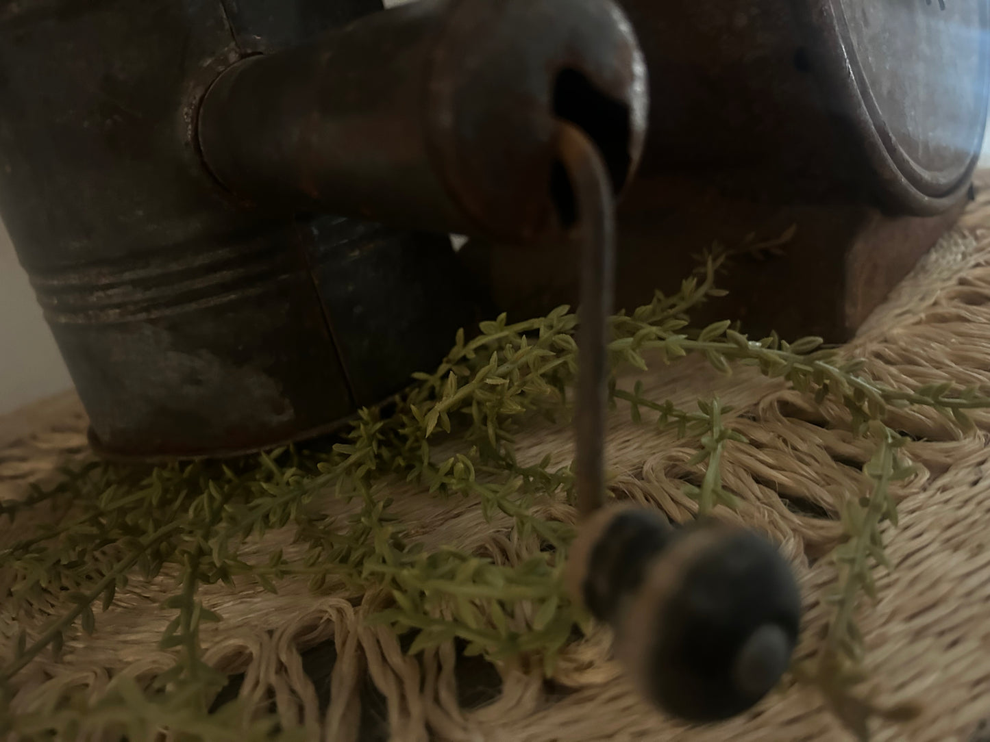 Vintage Sifter Wooden Knob