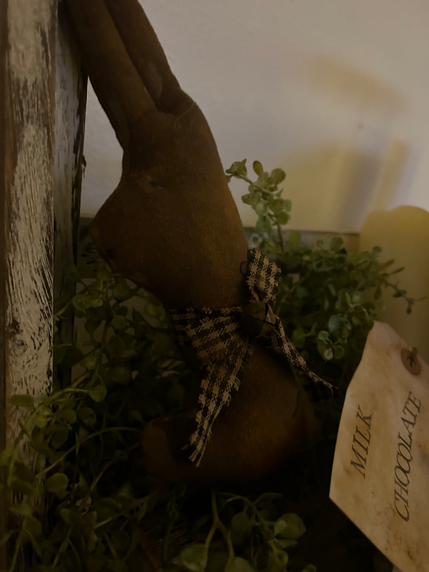 Primitive Milk Chocolate Bunny