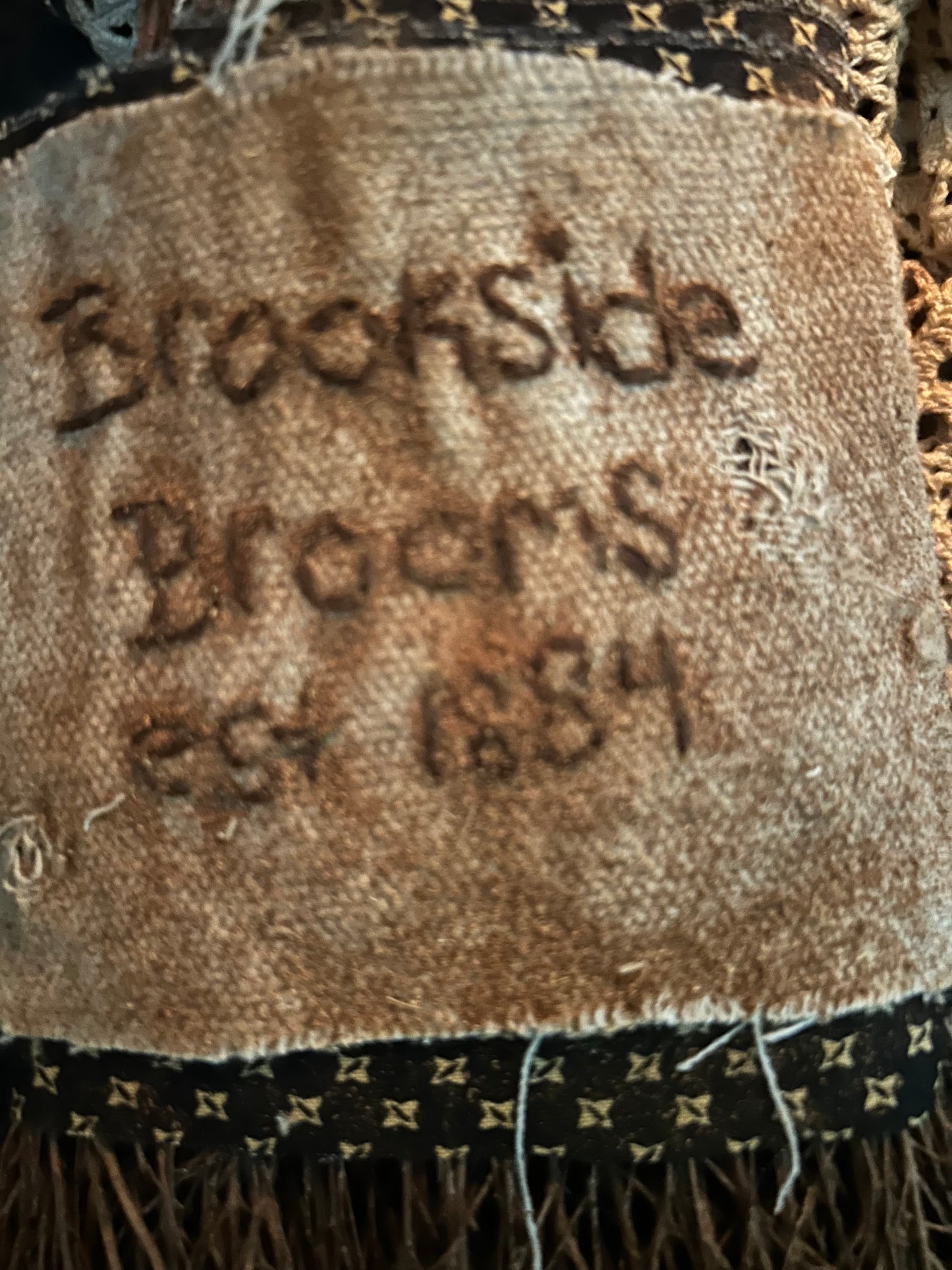 Brookside Broom Handmade Sampler