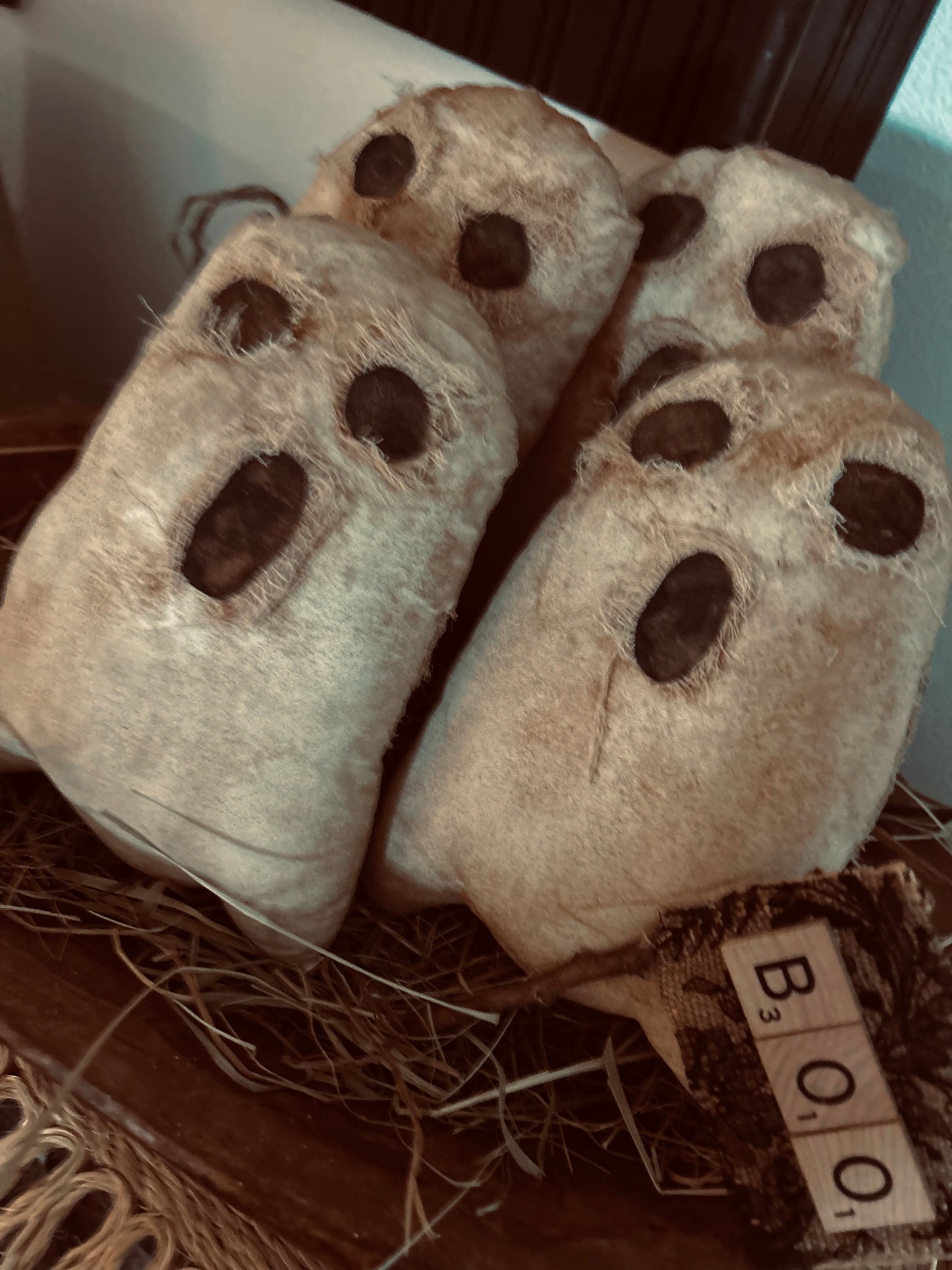 Handmade Grubby Ghost Doll