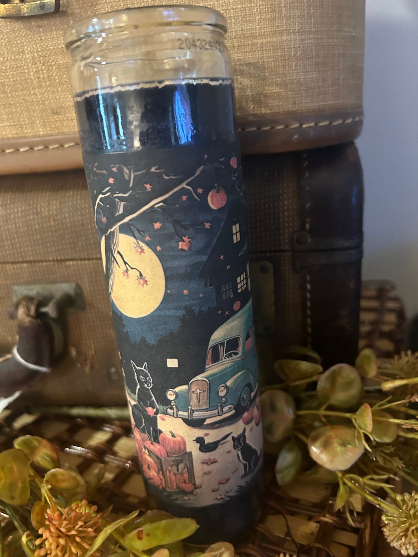 Cats at night pumpkin delight Candle
