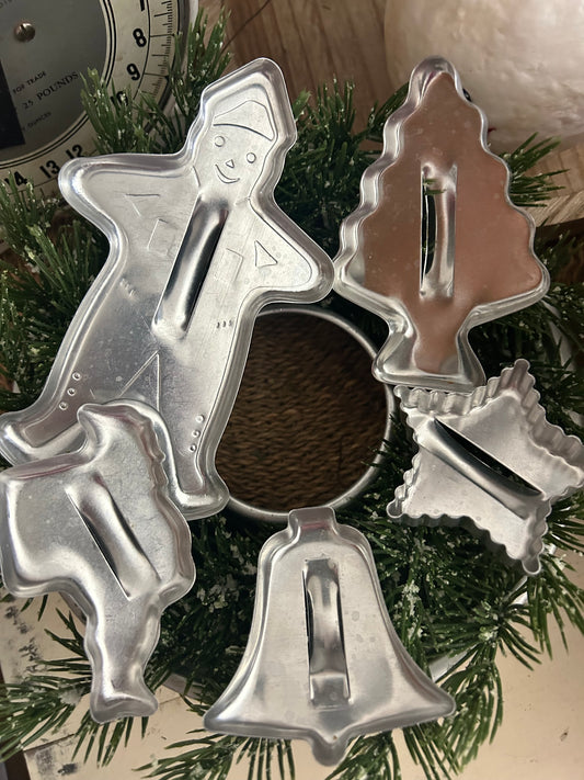 Vintage Metal Cookie Cutters