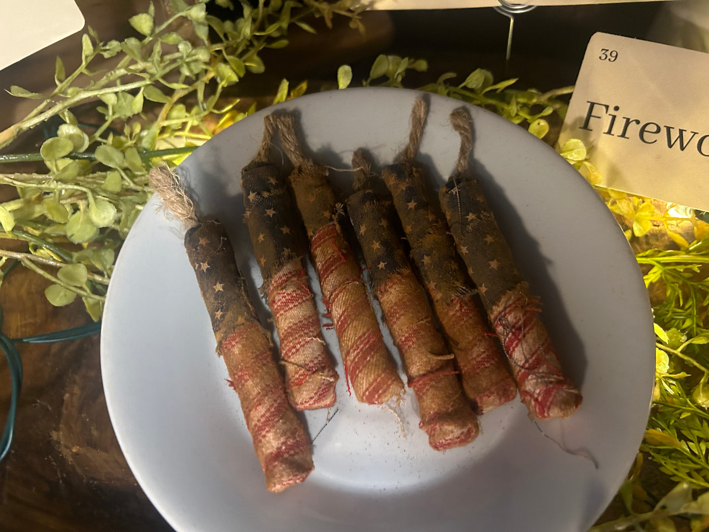Primitive Handmade Rustic Firecrackers