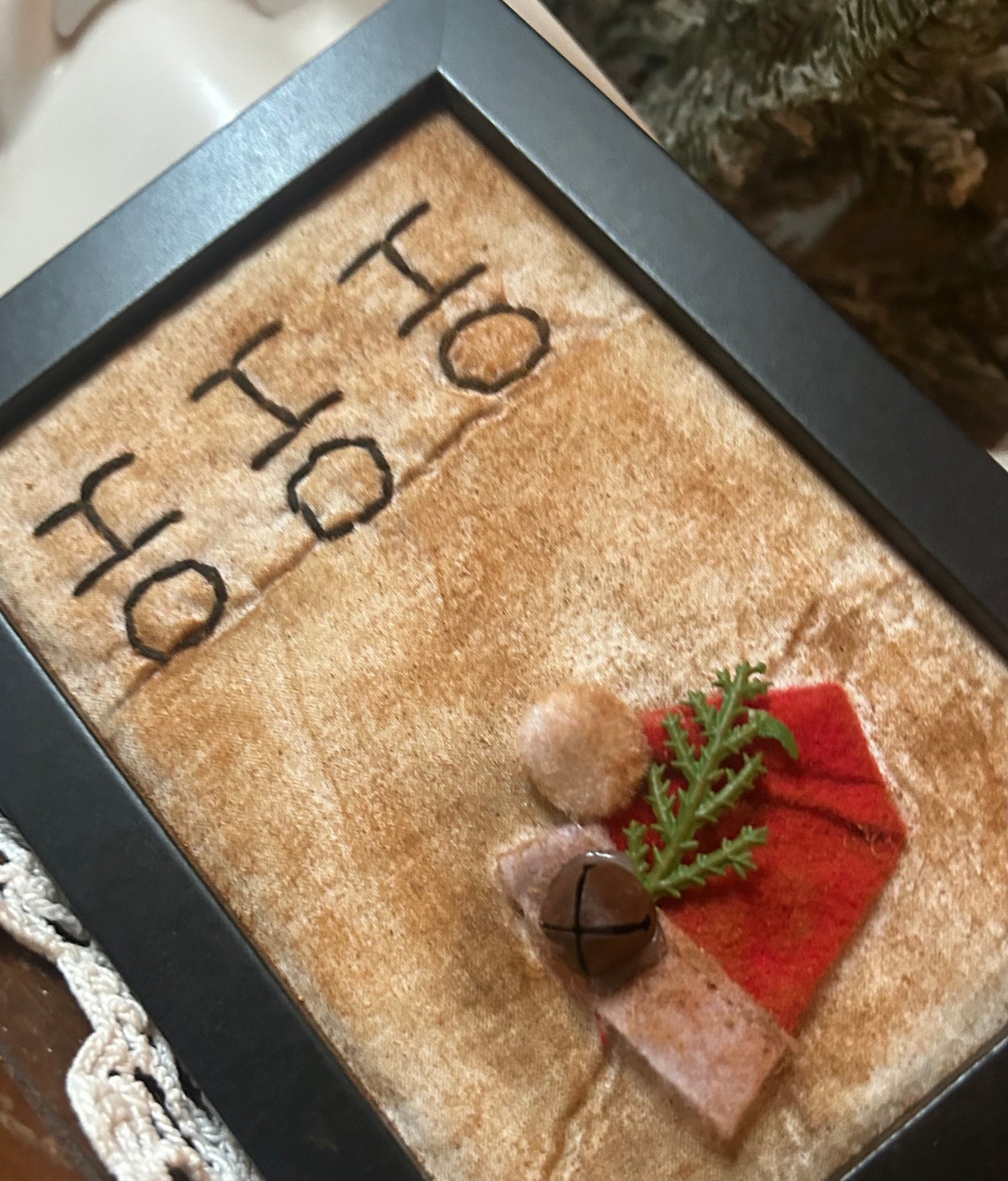 Handmade Santa Hat Sampler