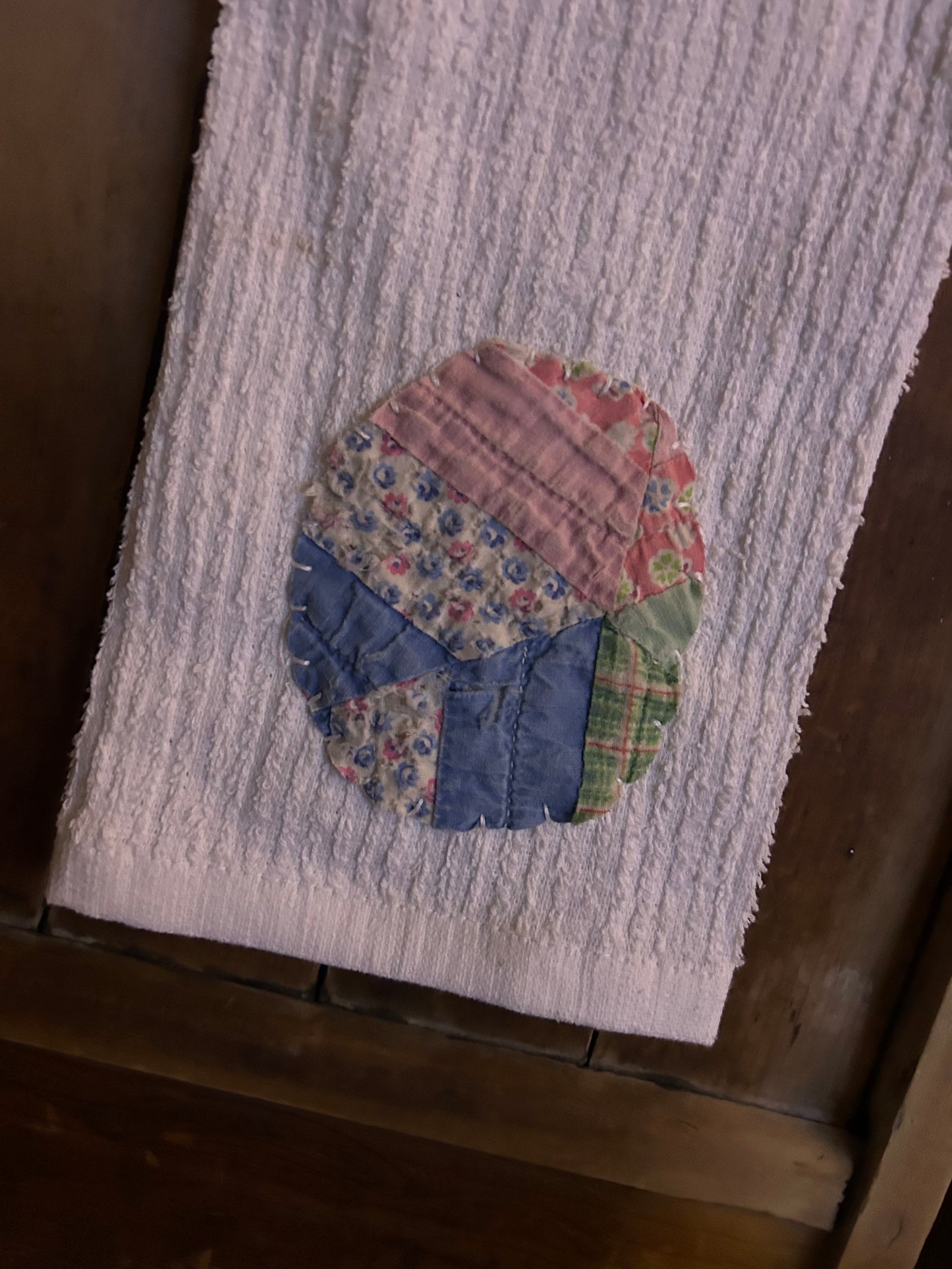 Vintage Quilted Egg Towel