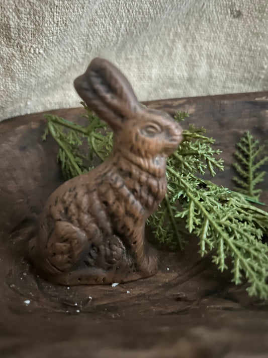 Chocolate Resin Bunny