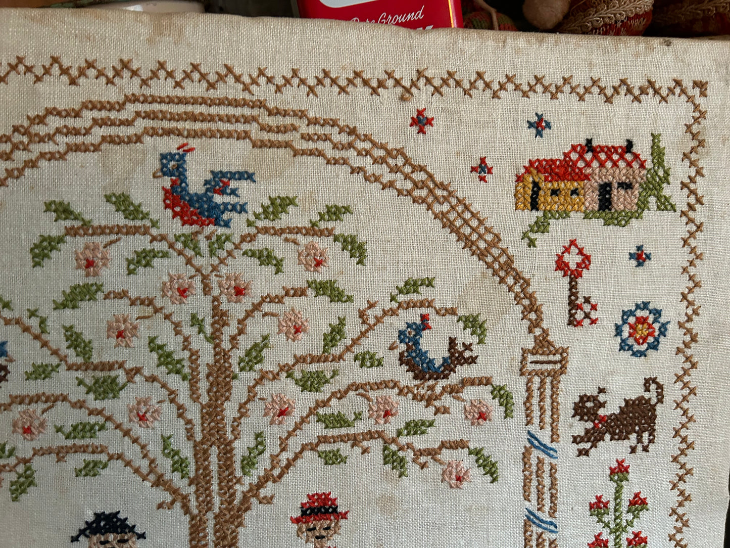 Vintage Xtra large Cross Stitch