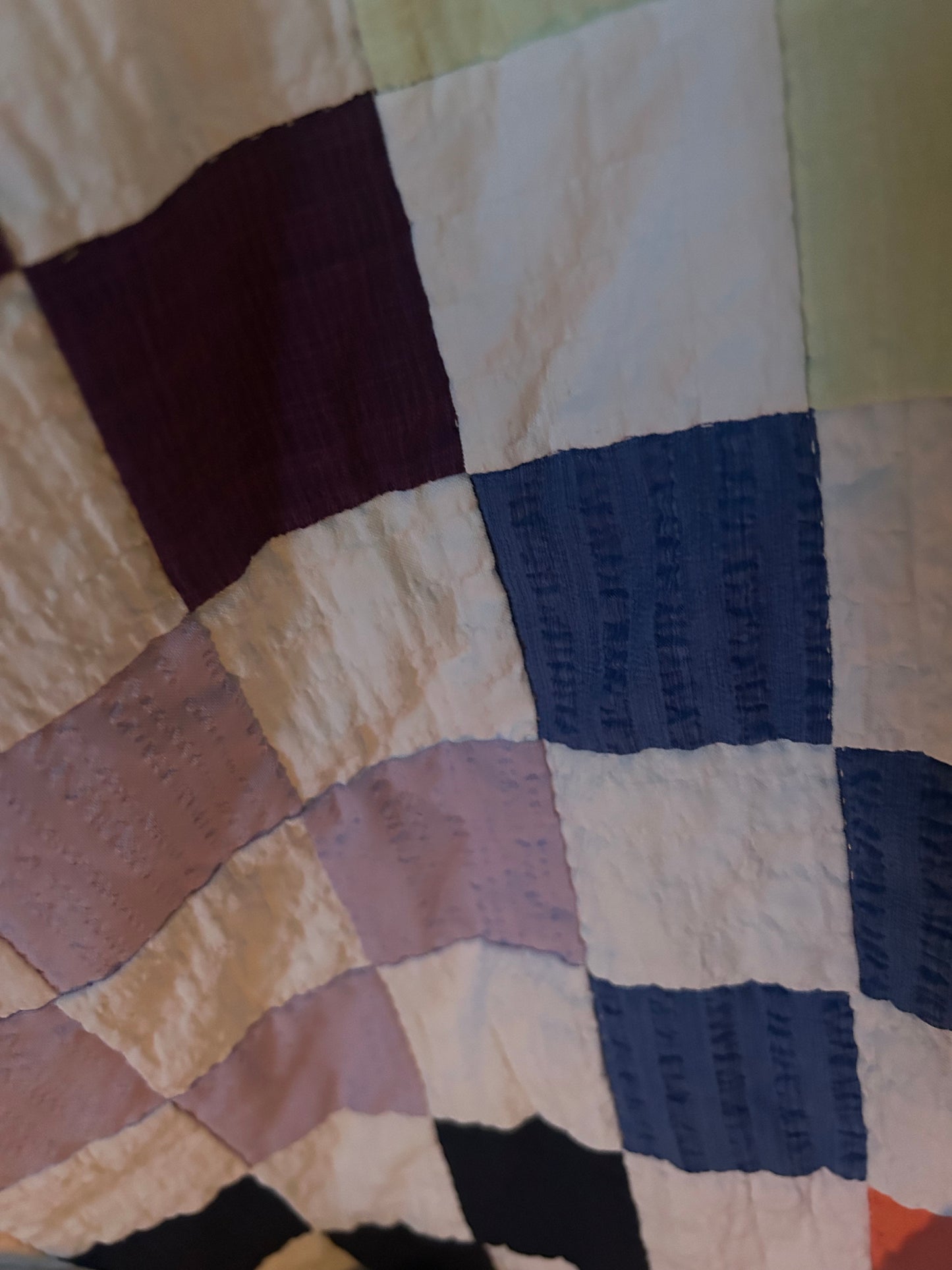Handmade Amish Patchwork Quilt