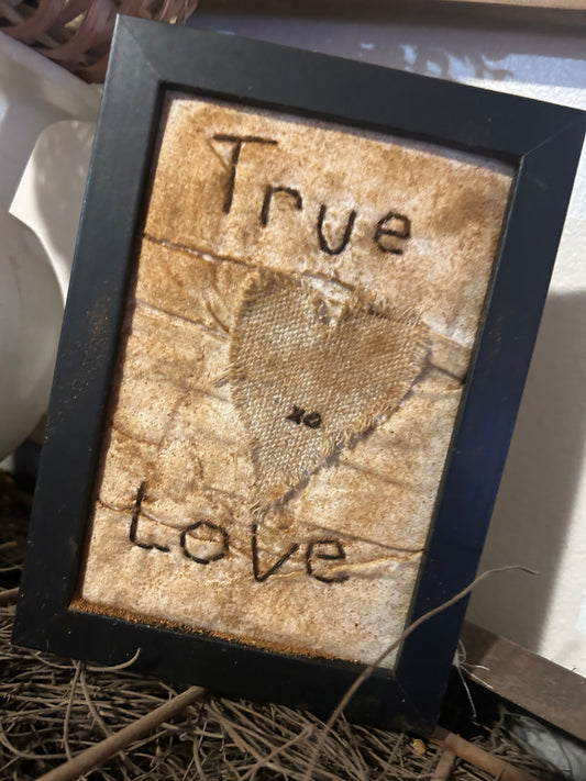 True Love Handmade Sampler
