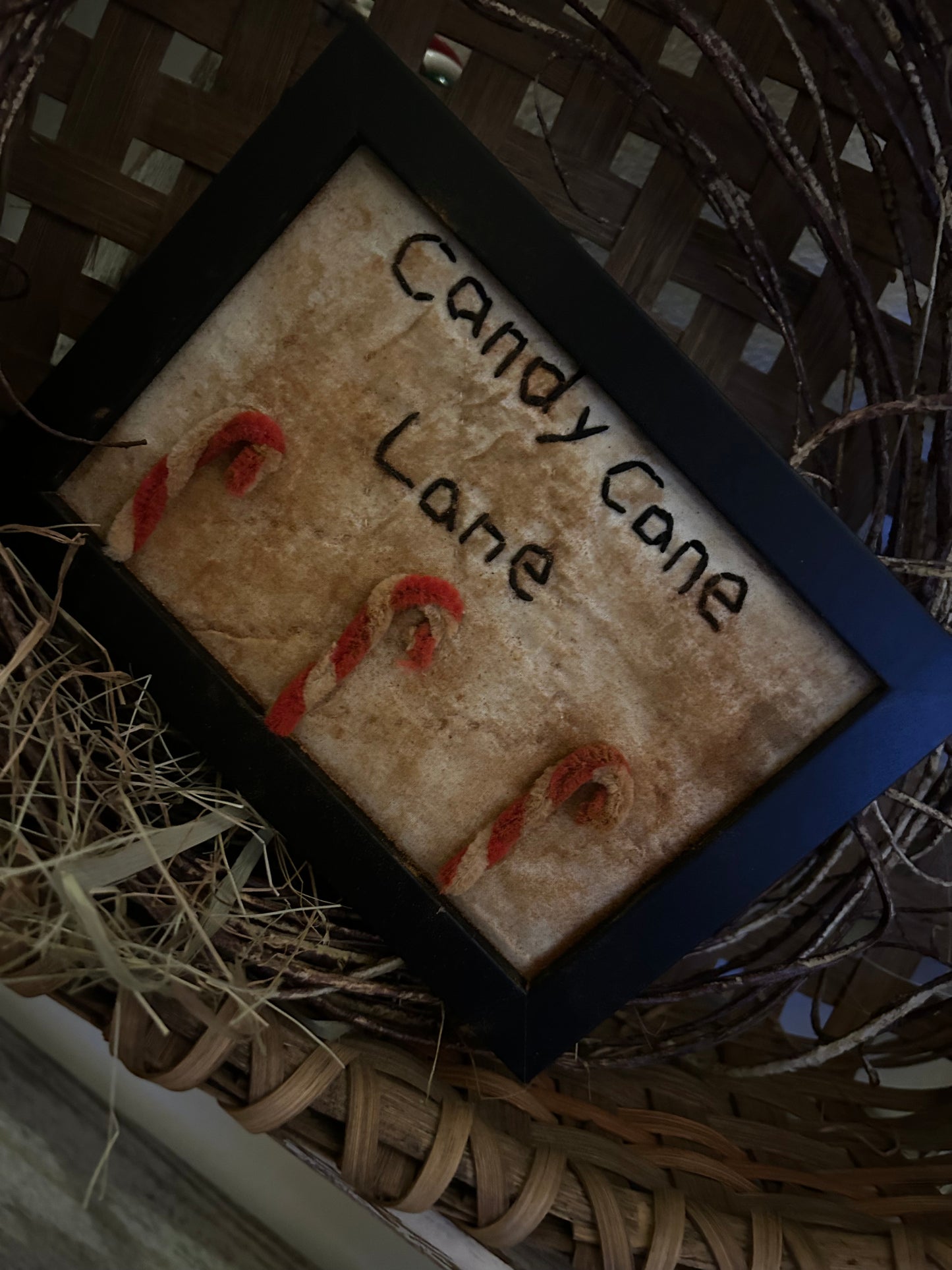 Candy Cane Lane Handmade Sampler