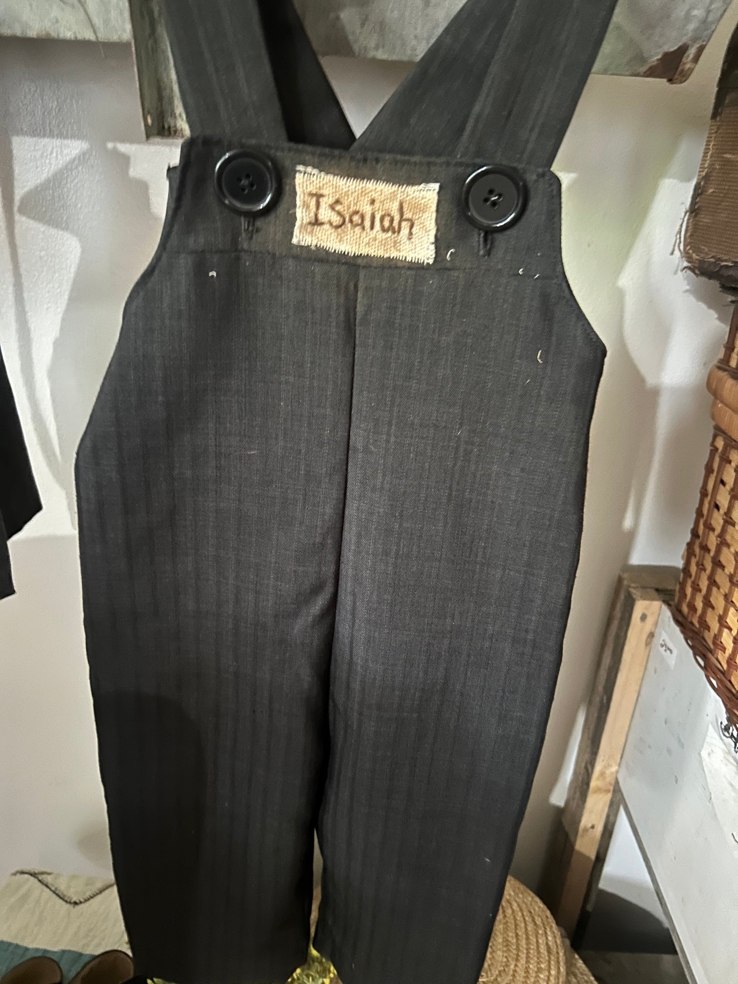 Handstitched Handmade Amish Overalls **Personalized**
