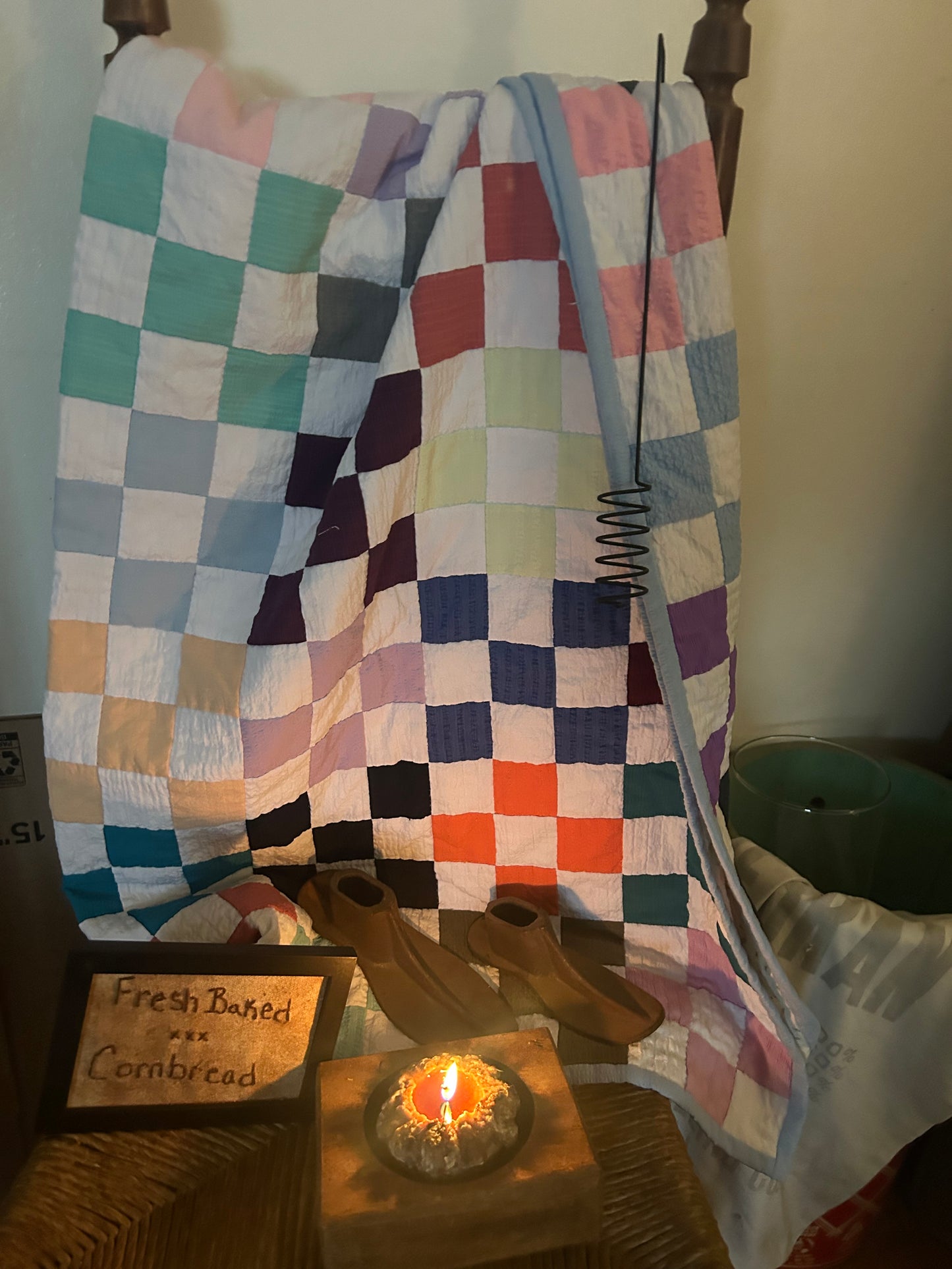 Handmade Amish Patchwork Quilt