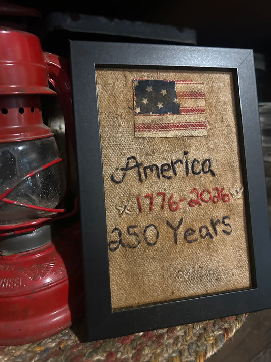 1776-2026 America Handmade Sampler