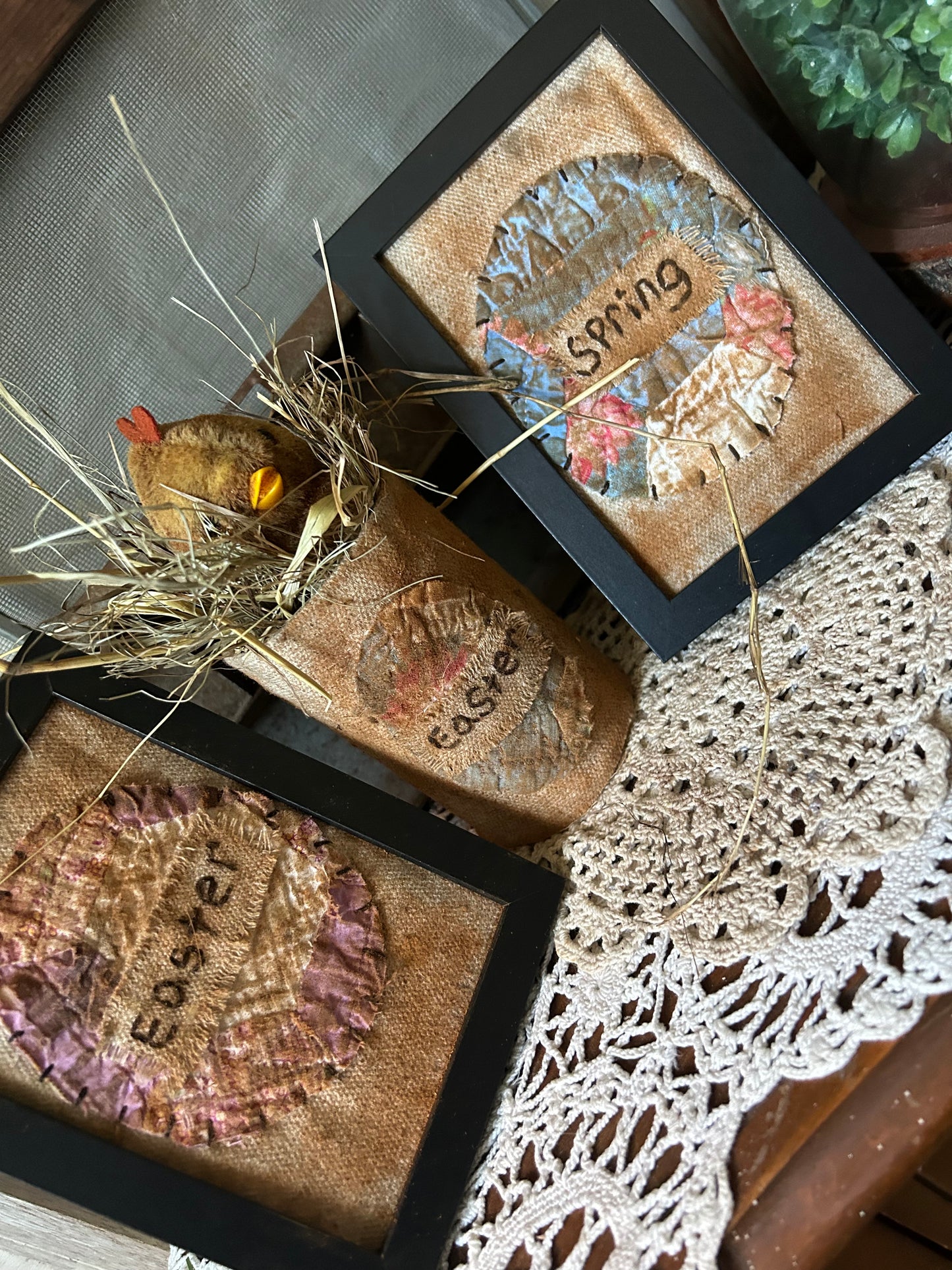 Primitive Spring Quilted Sampler