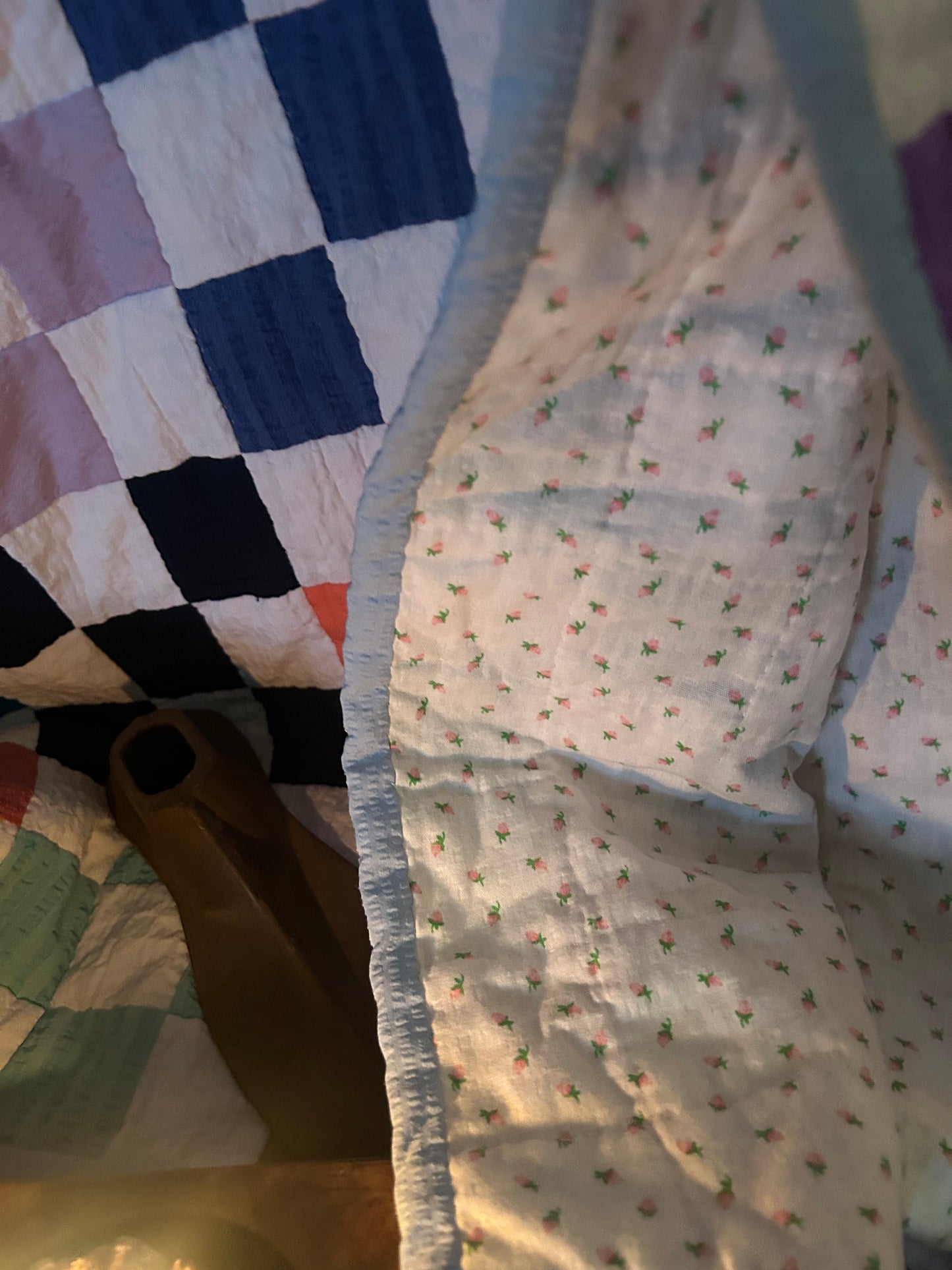 Handmade Amish Patchwork Quilt
