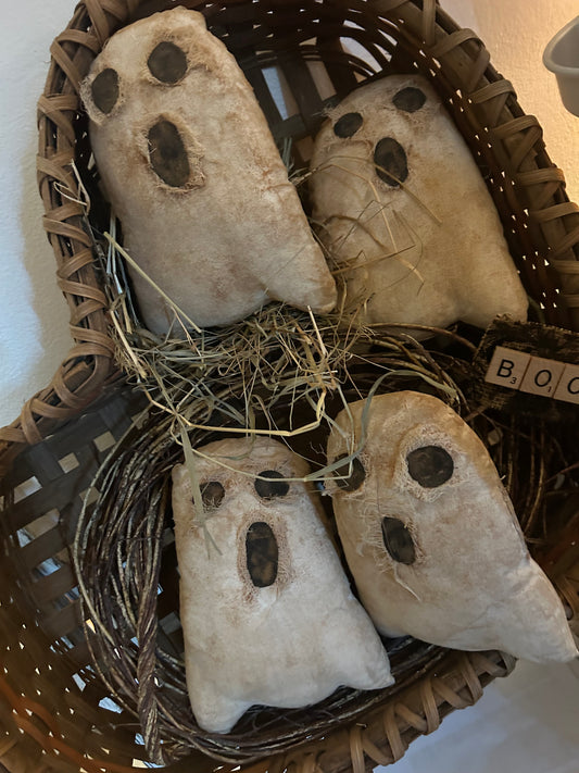 Handmade Grubby Ghost Doll