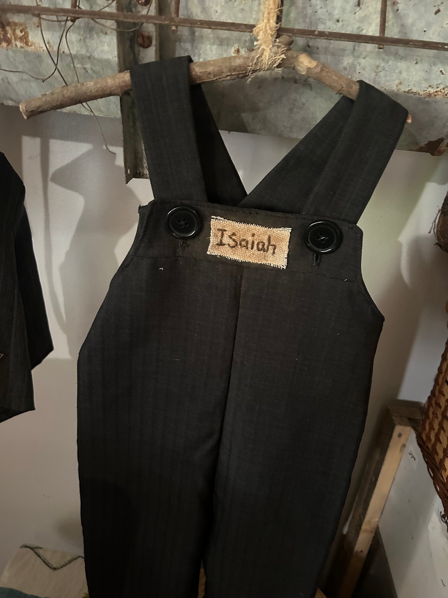 Handstitched Handmade Amish Overalls **Personalized**