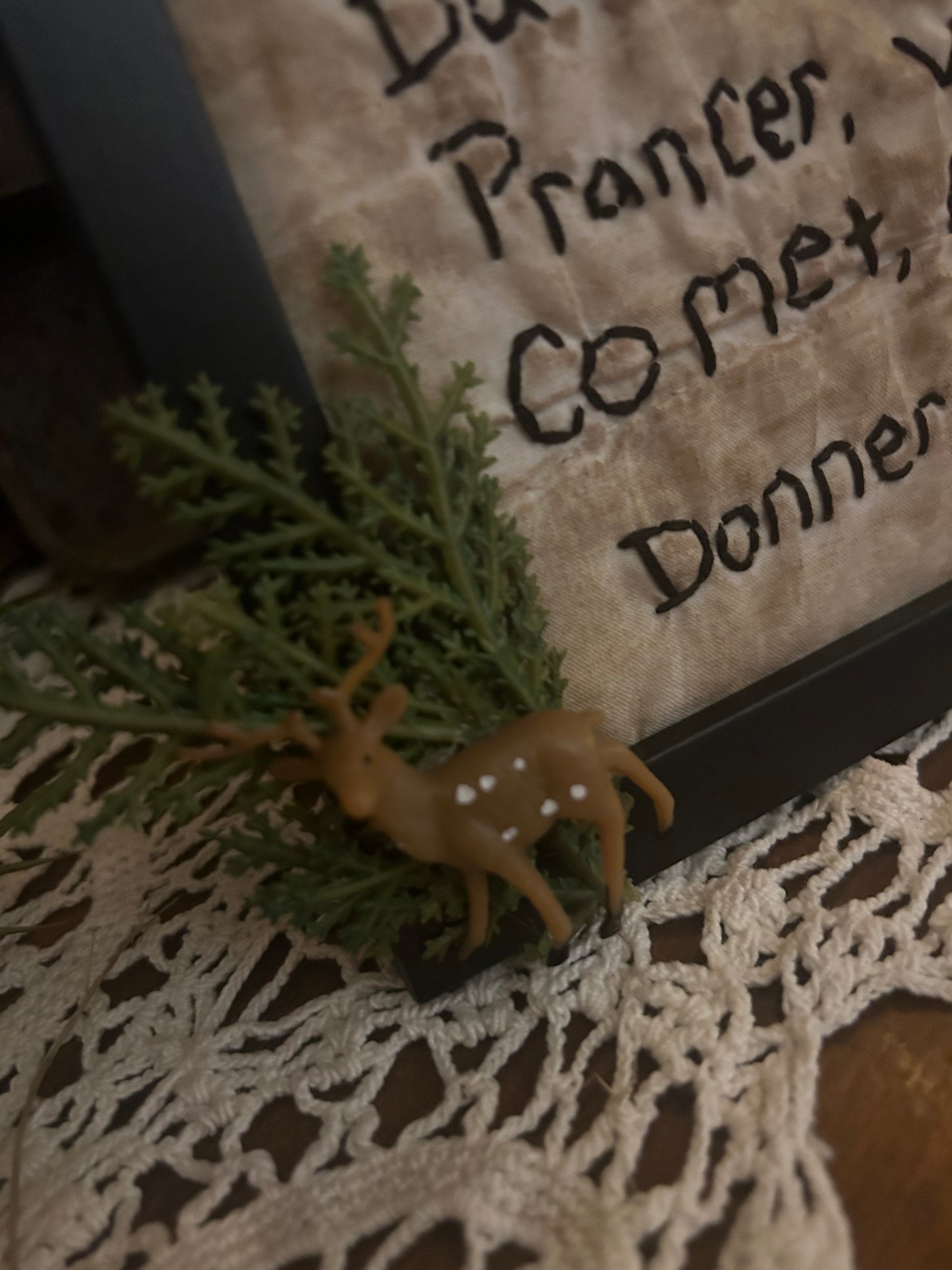 Handmade Reindeer Sampler