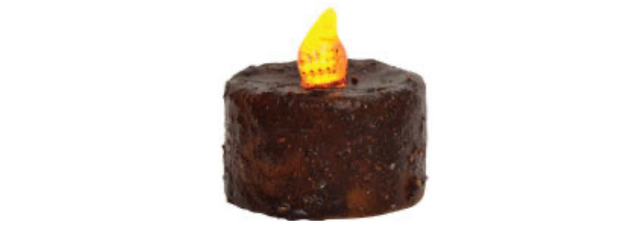 Burnt Mustard LED Tealight