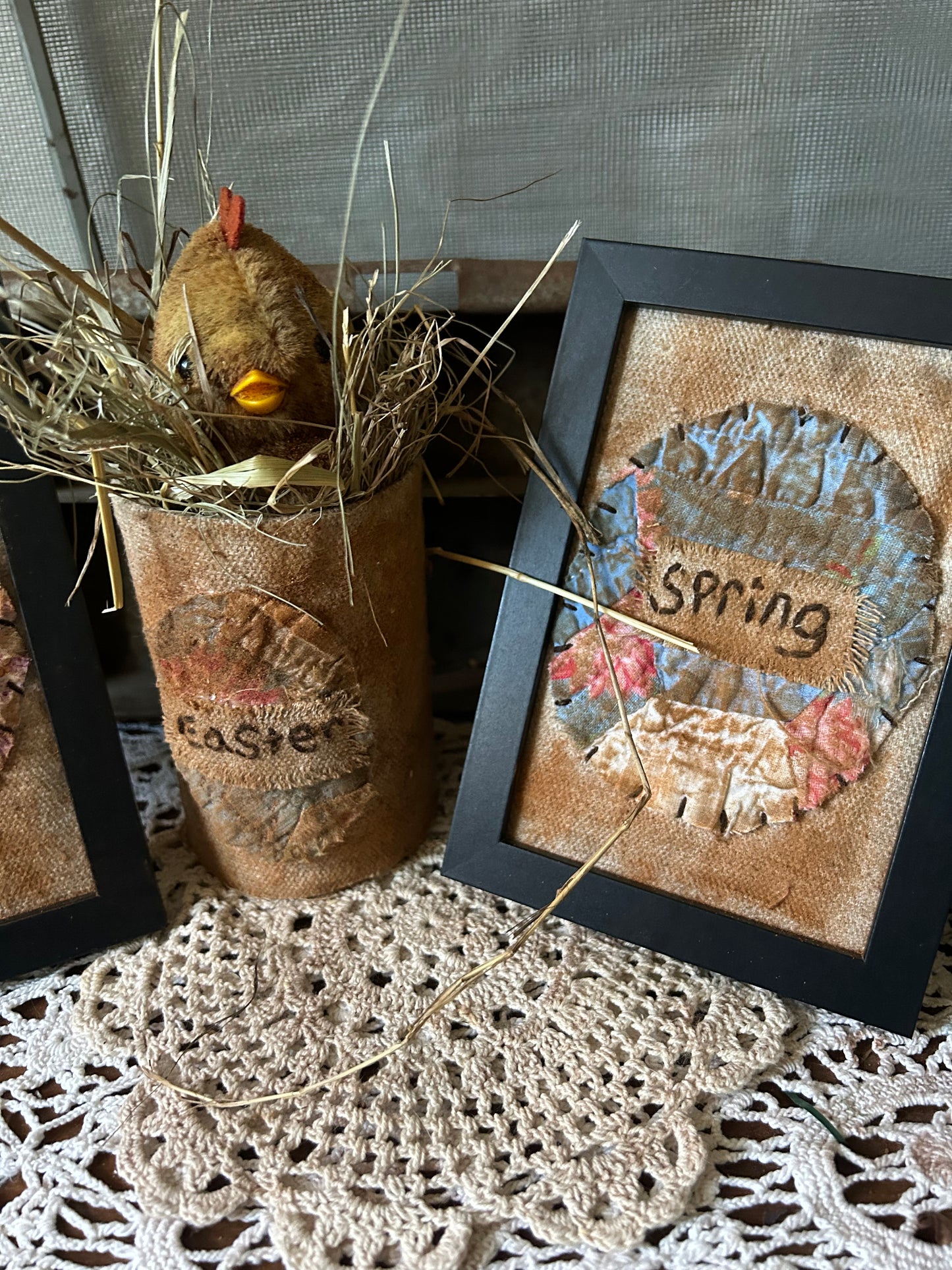 Primitive Spring Quilted Sampler