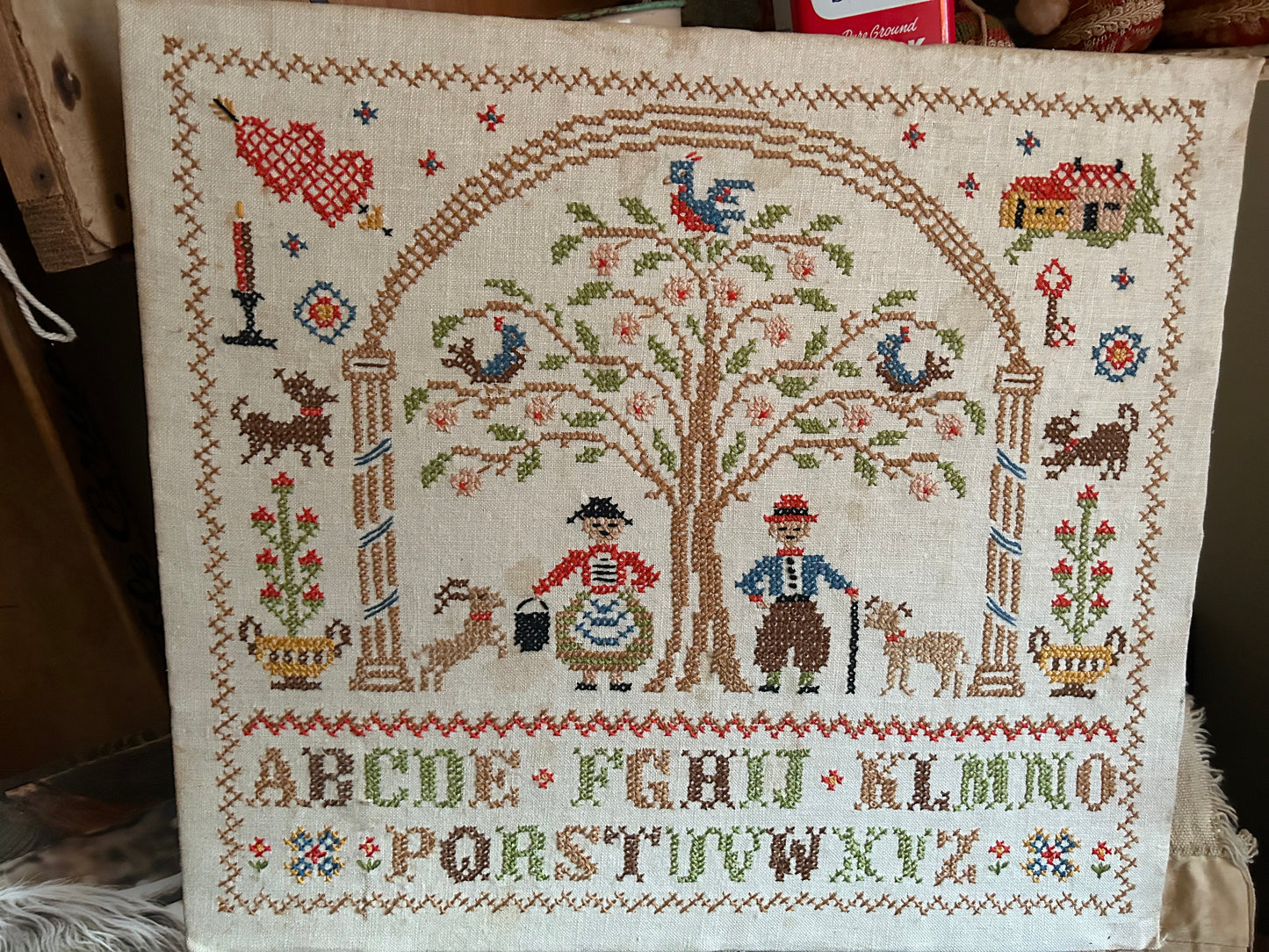 Vintage Xtra large Cross Stitch