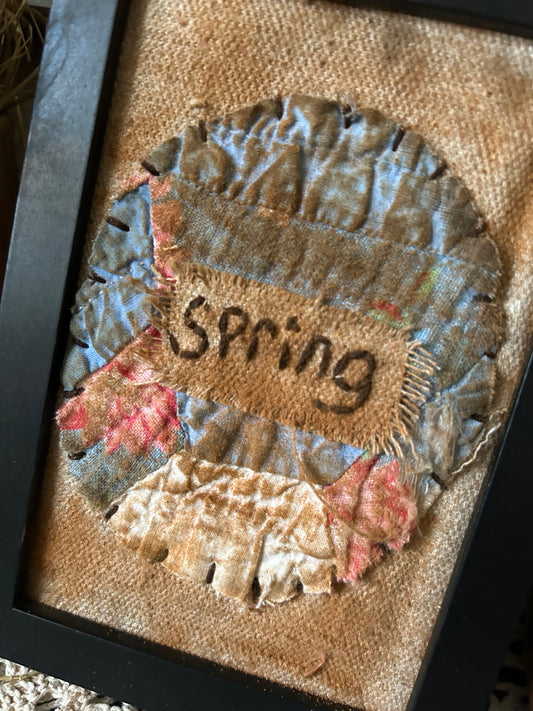 Primitive Spring Quilted Sampler