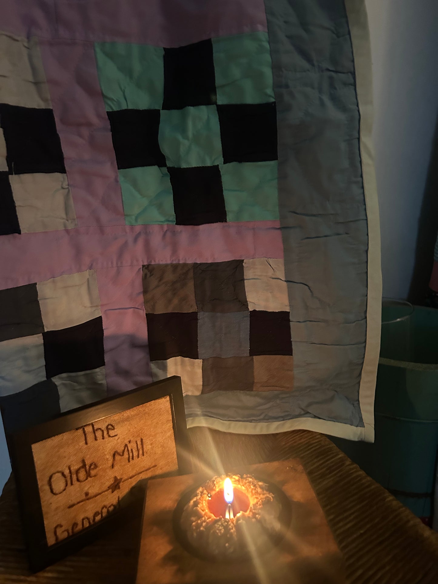 Amish Handmade Vintage Quilt