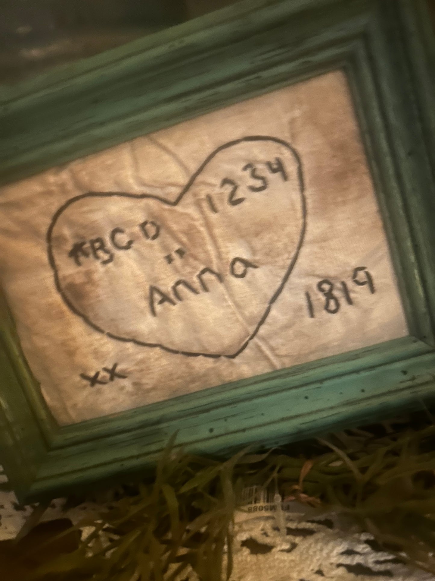 Primitive Handmade Sampler **Anna**