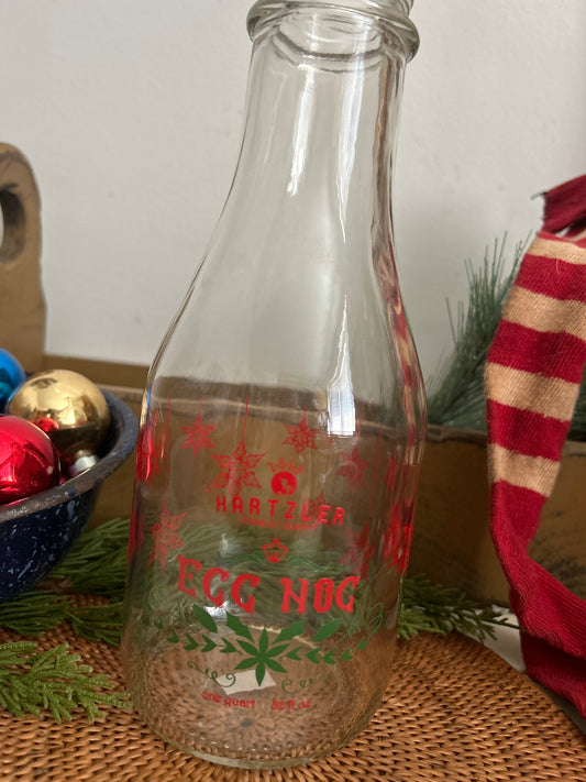 Vintage Egg Nog bottle