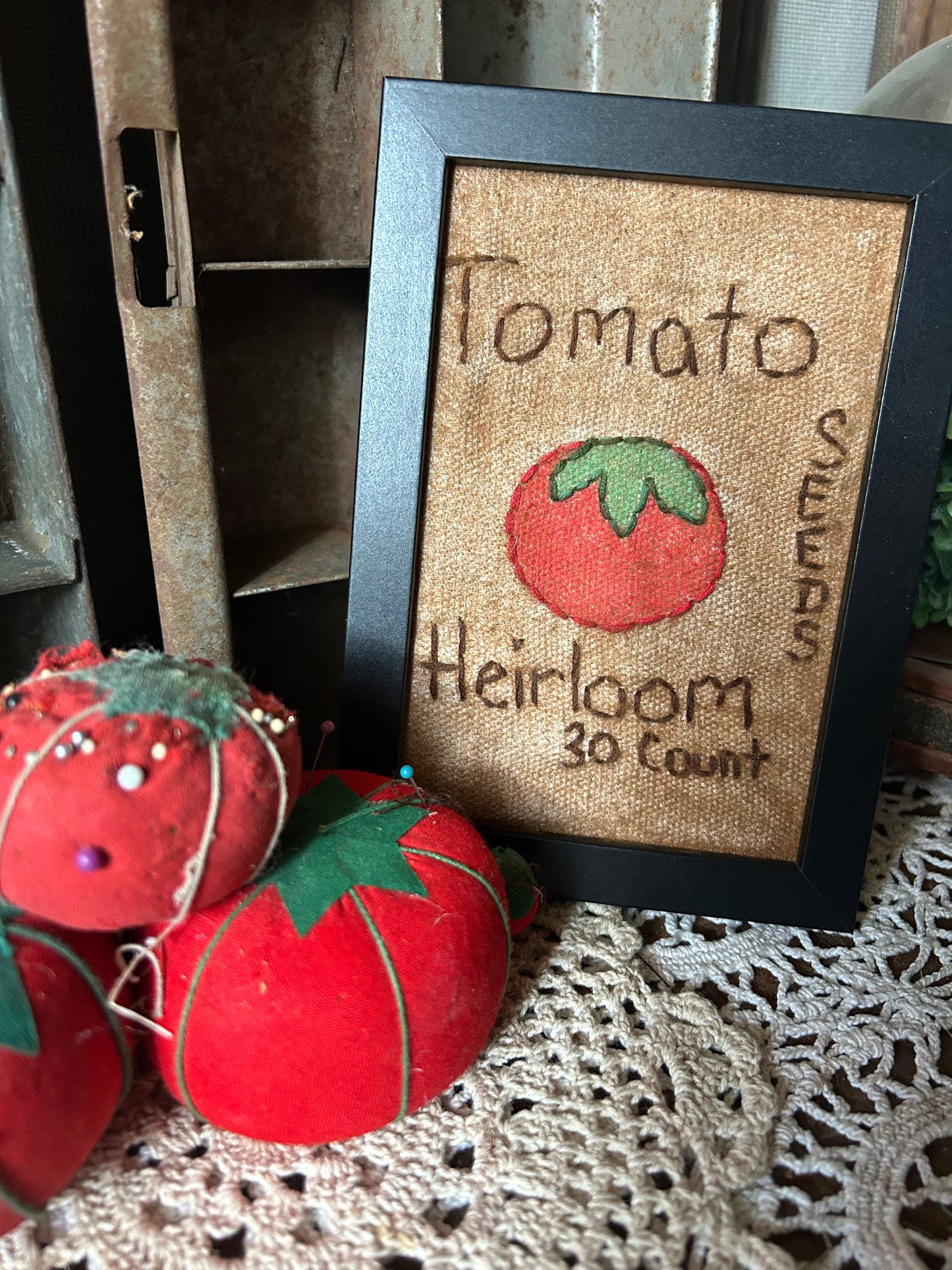 Tomato Seed Handmade Sampler