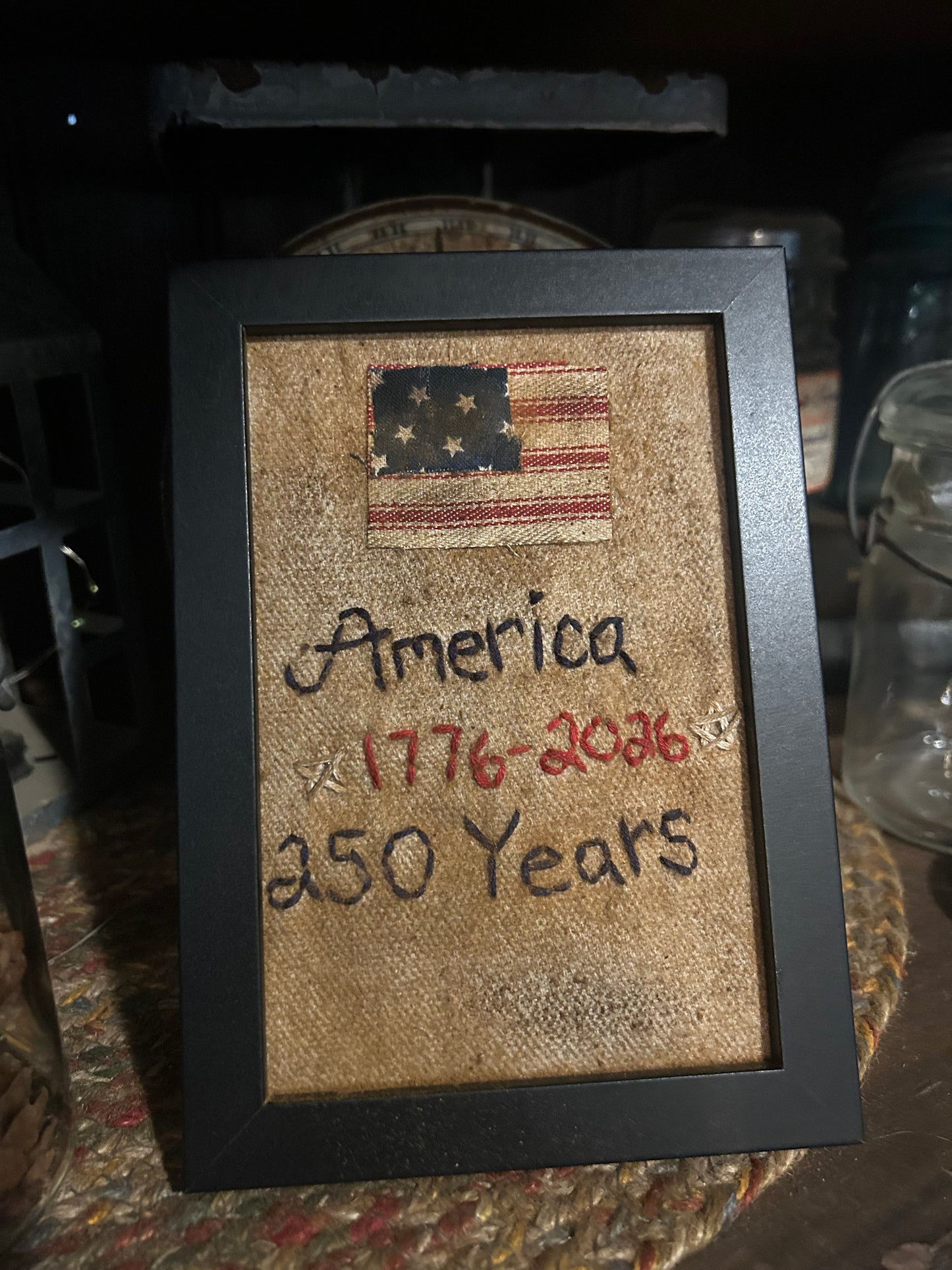 1776-2026 America Handmade Sampler