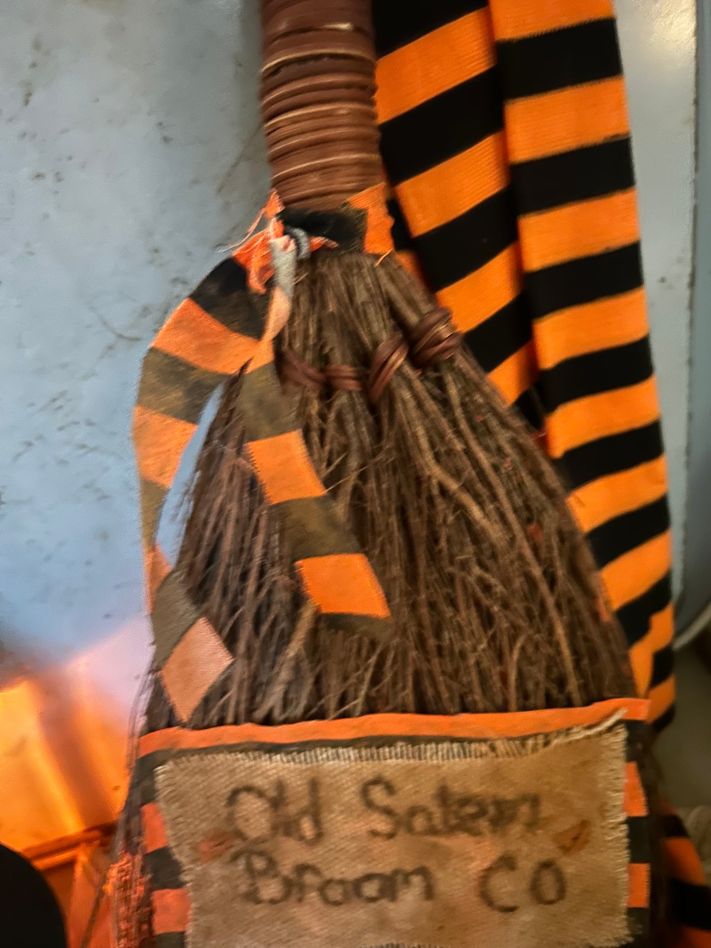 Old Salem Broom CO. Handstitched Broom
