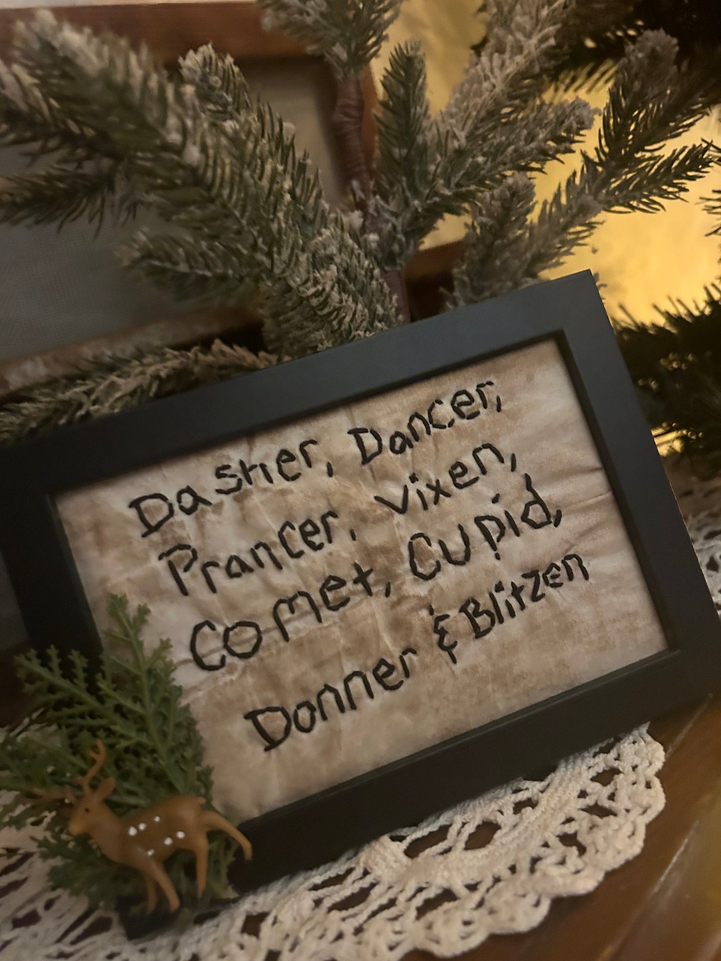 Handmade Reindeer Sampler