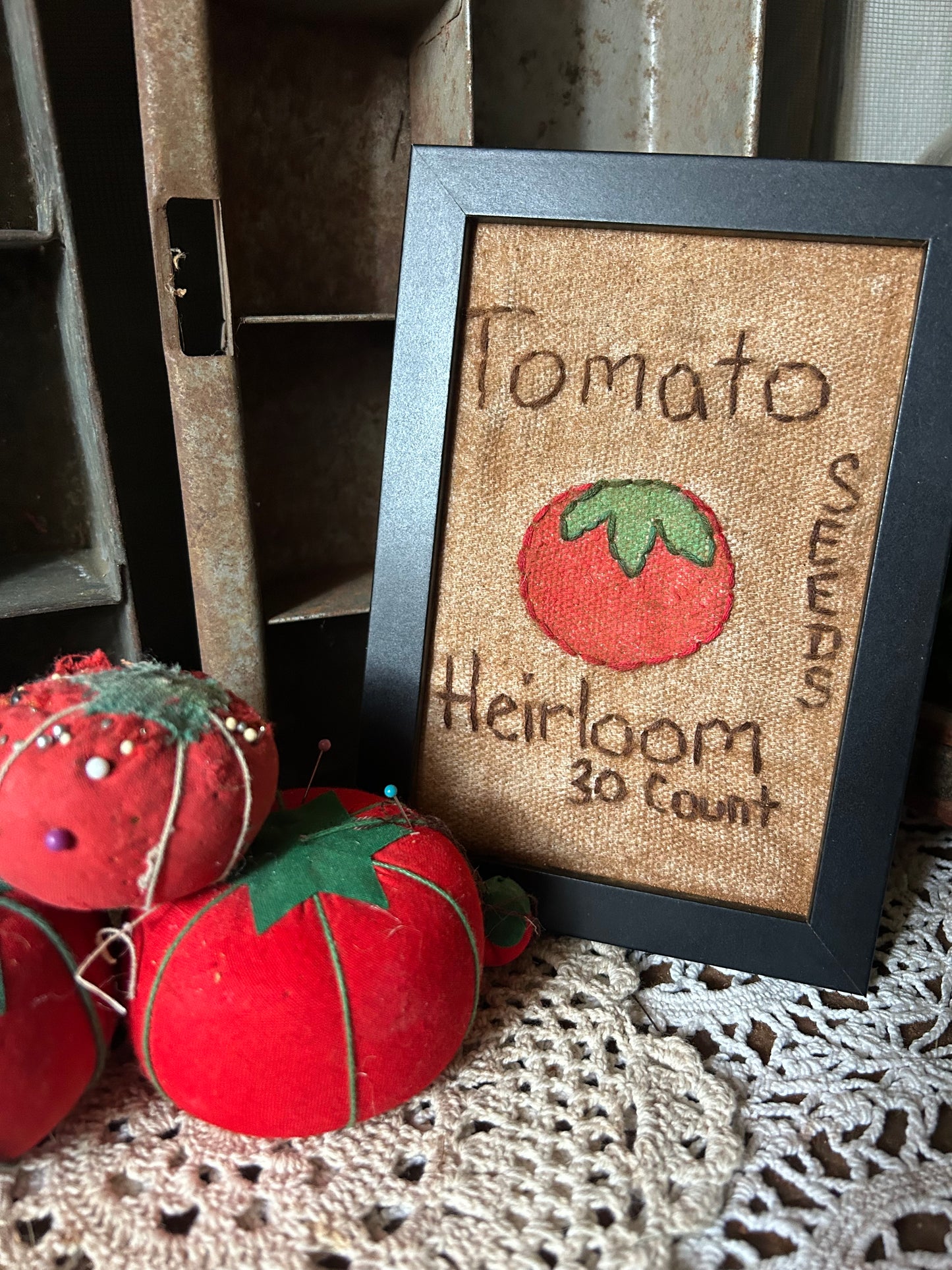 Tomato Seed Handmade Sampler
